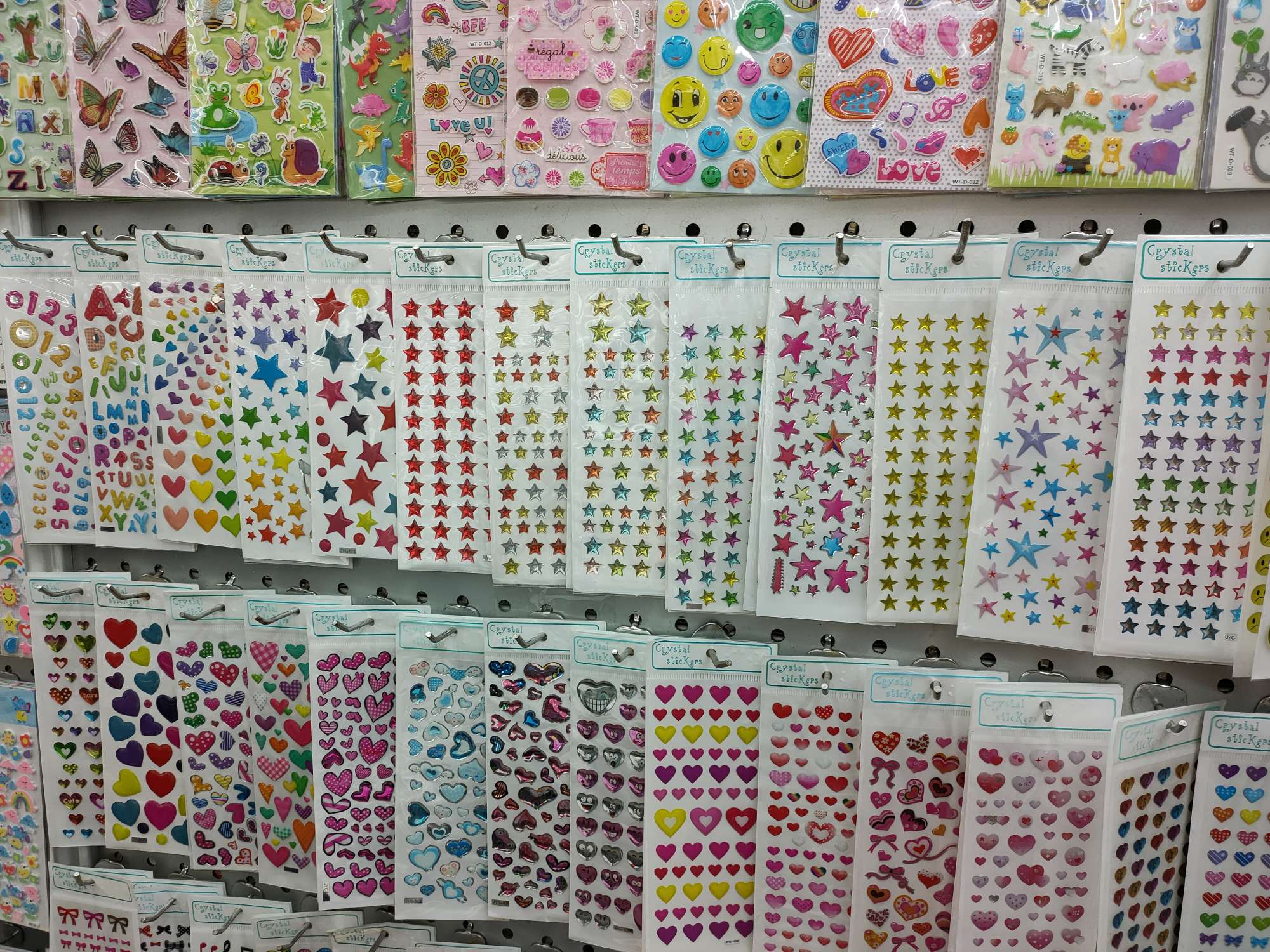 创意礼品工艺品 美甲纹身贴纸卡通云朵贴贴纸作画 独特设计精美细腻 笑脸五角星爱心印胶贴详情图4