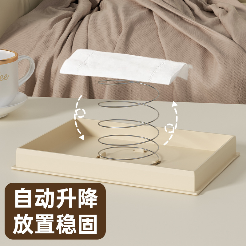 M70-MDJ-545 Living room Tissue box, leather-textured paper box, spring tissue box, kitchen tissue box, entrance hall Application Scenario