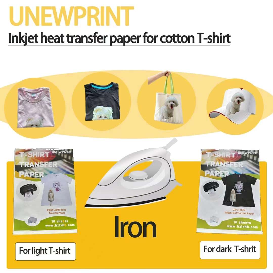 Light Color Heat Transfer Paper A4 Iron Printing T-Shirt Transfer Paper Specification drawing