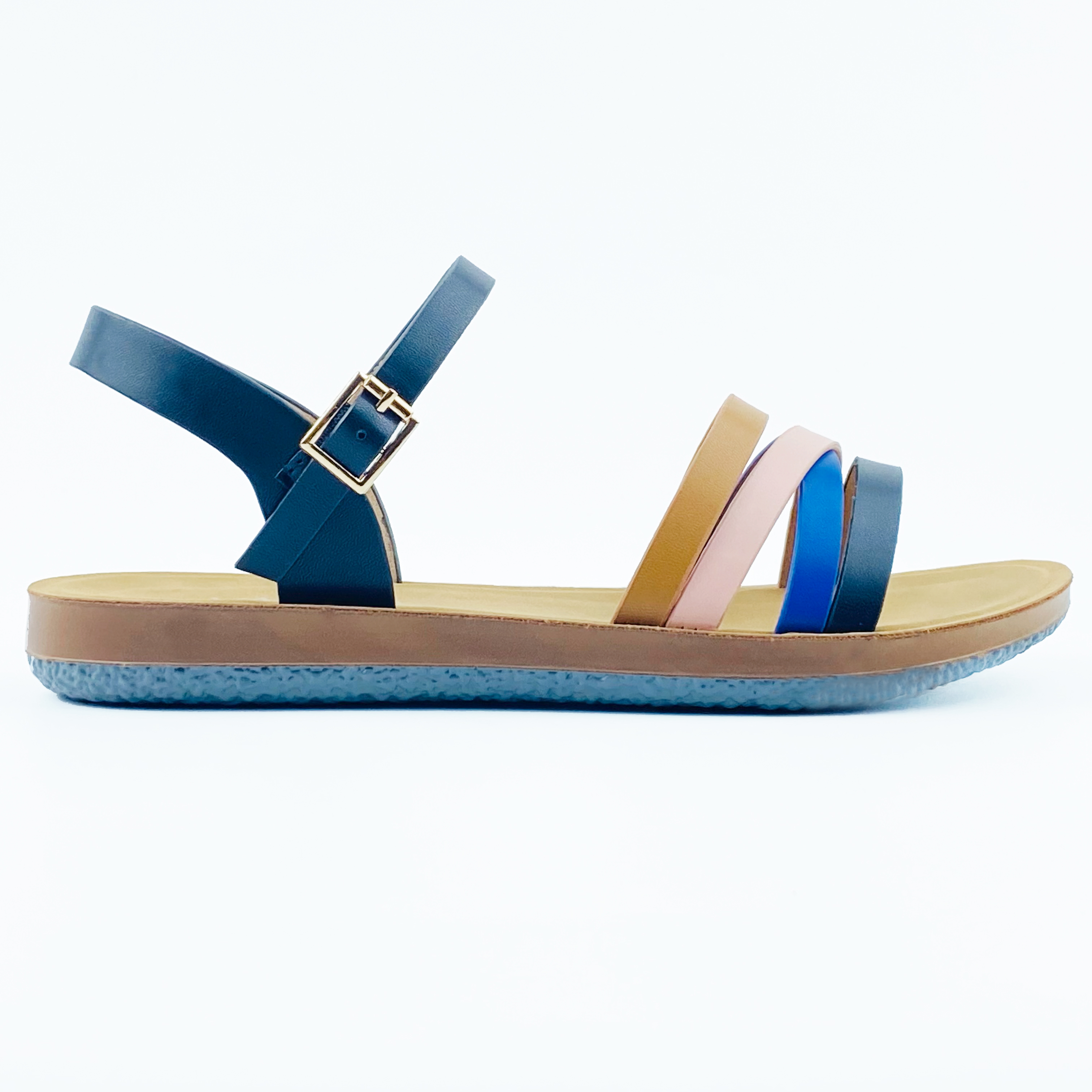 Foreign Trade Custom Fashion Casual Women's Sandals Fashion Comfortable Women's Sandals Color Ribbon New Sandals New Trend Casual Sandals Women Design details Picture