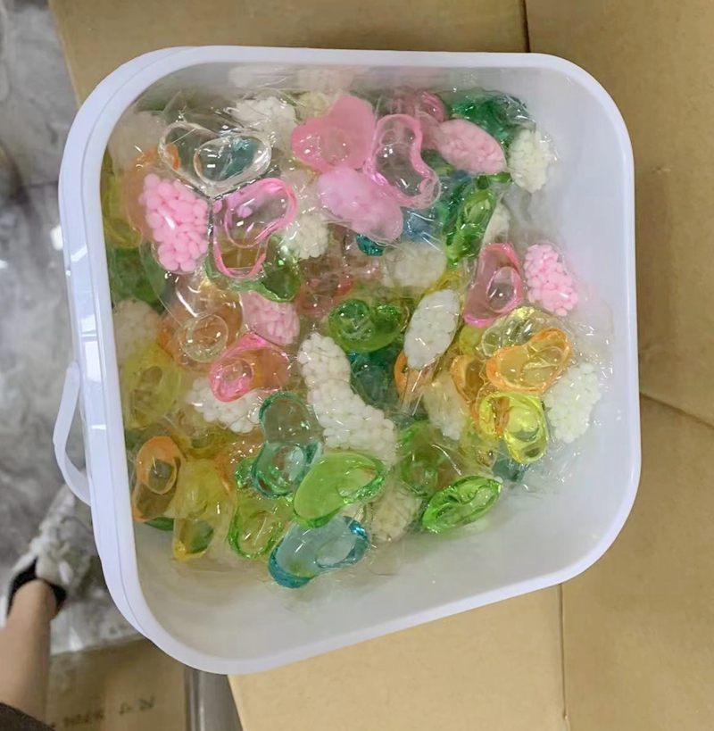 Laundry pods three-in-one concentrated laundry pods processed and customized gift laundry pods details Picture