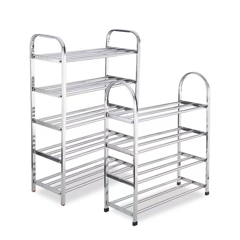 Stainless steel shoe rack