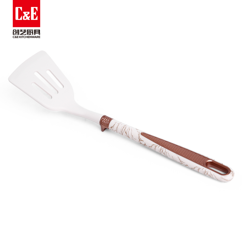 C&E Creative Kitchenware 12-piece set: Spatulas, spoons, rice noodle steaks, food tongs, egg beater with storage bucket, kitchen and household, factory wholesale pic 10