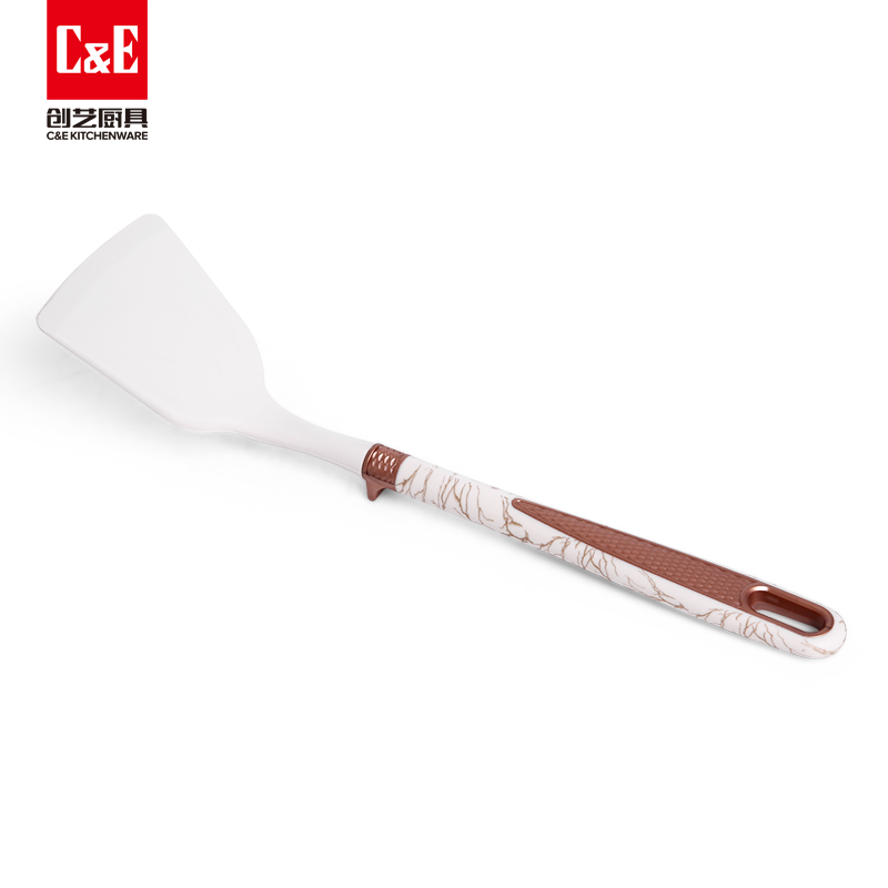 C&E Creative Kitchenware 12-piece set: Spatulas, spoons, rice noodle steaks, food tongs, egg beater with storage bucket, kitchen and household, factory wholesale pic 6