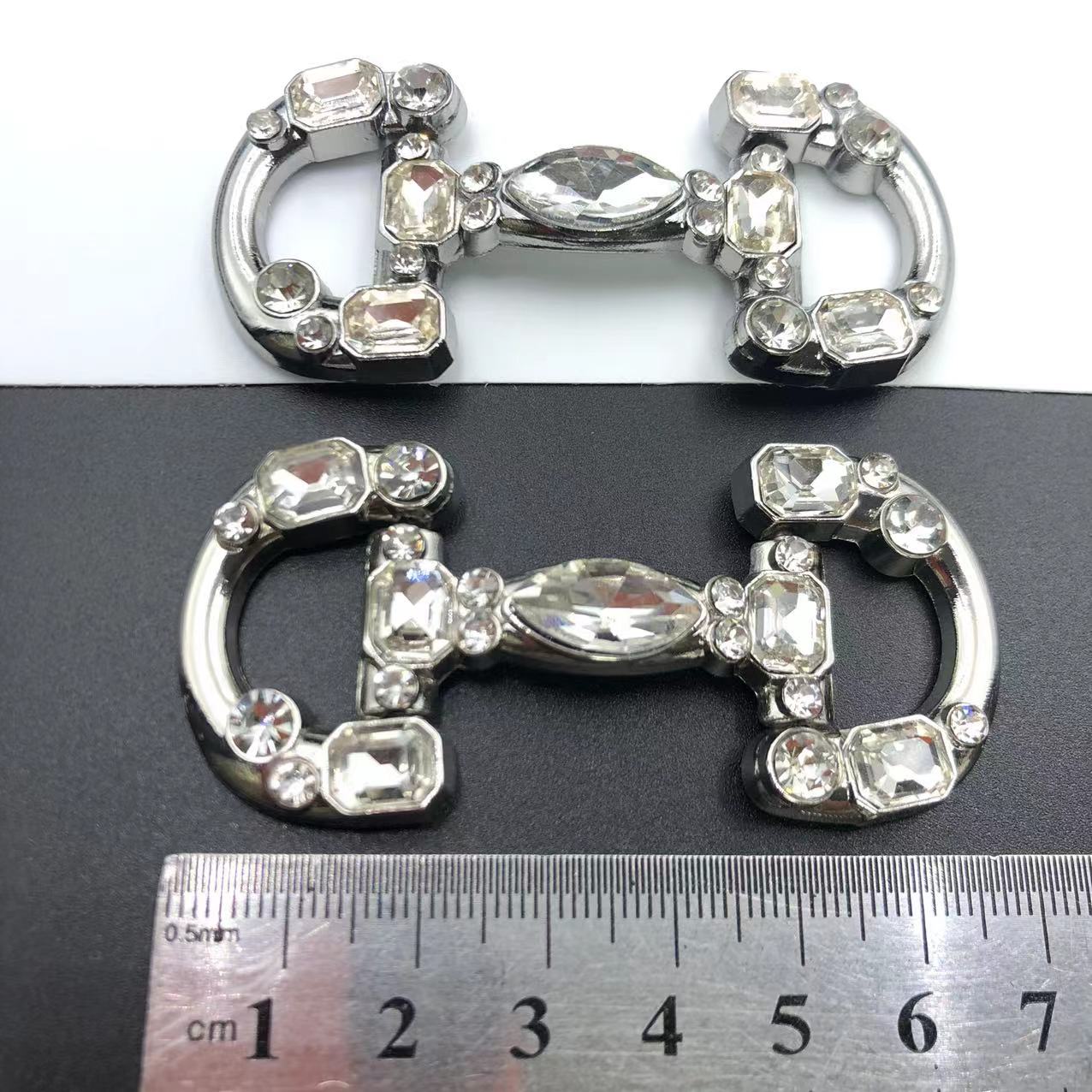 高品质新款金属鞋扣 锌合金装饰链条 五金配件 鞋扣件 装饰扣 鞋花 鞋扣 