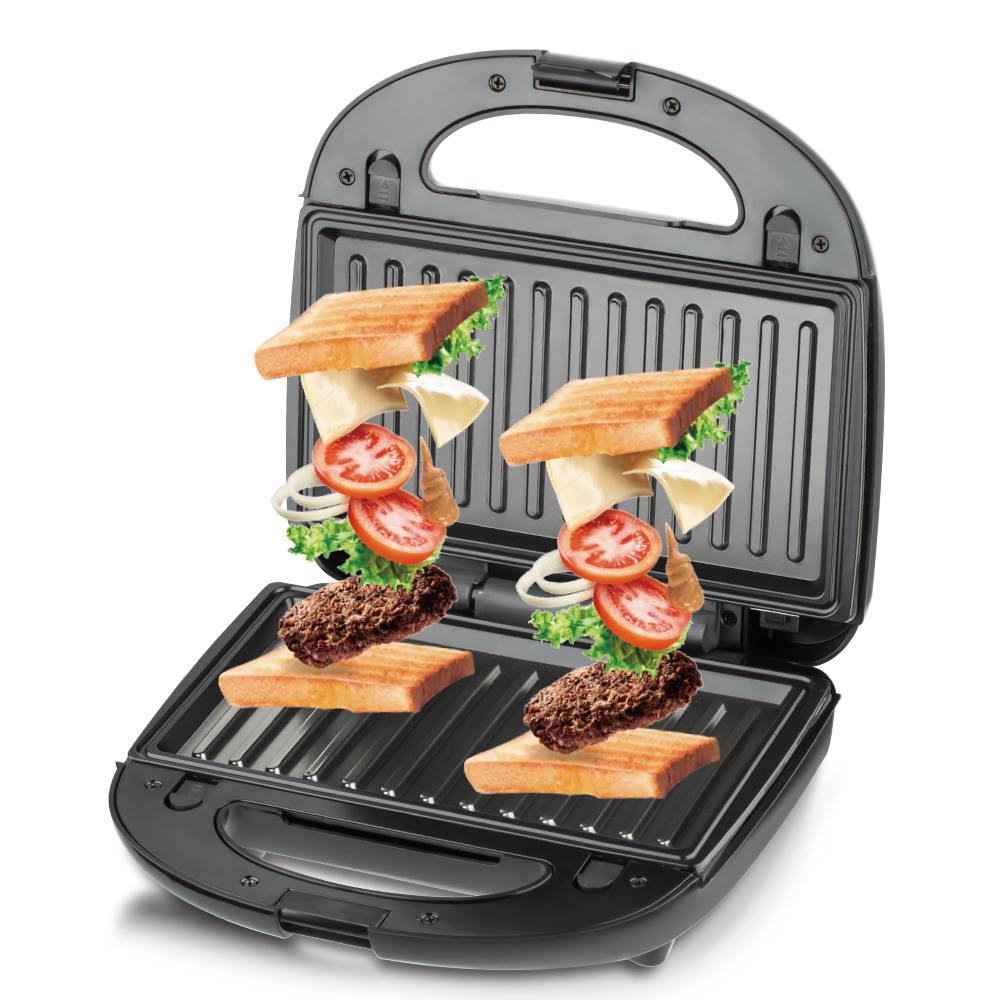 RAF European-standard cross-border seven-in-one sandwich machine, breakfast machine, Double-sided heating, multi-functional toaster and waffle maker R.2691 Item Picture