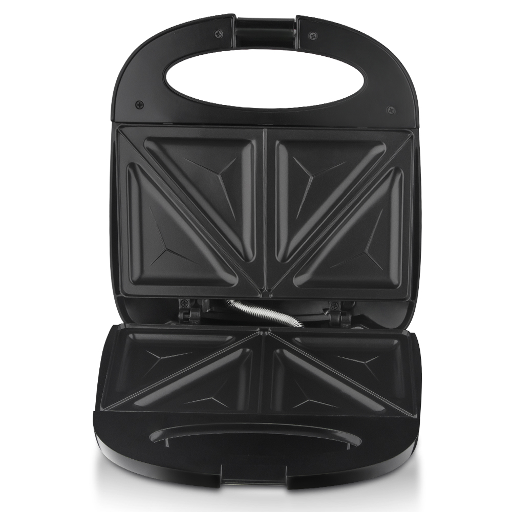 RAF European-standard cross-border household double-sided breakfast machine, waffle heating cake machine, sandwich machine, multi-functional light food R.582S Item Picture