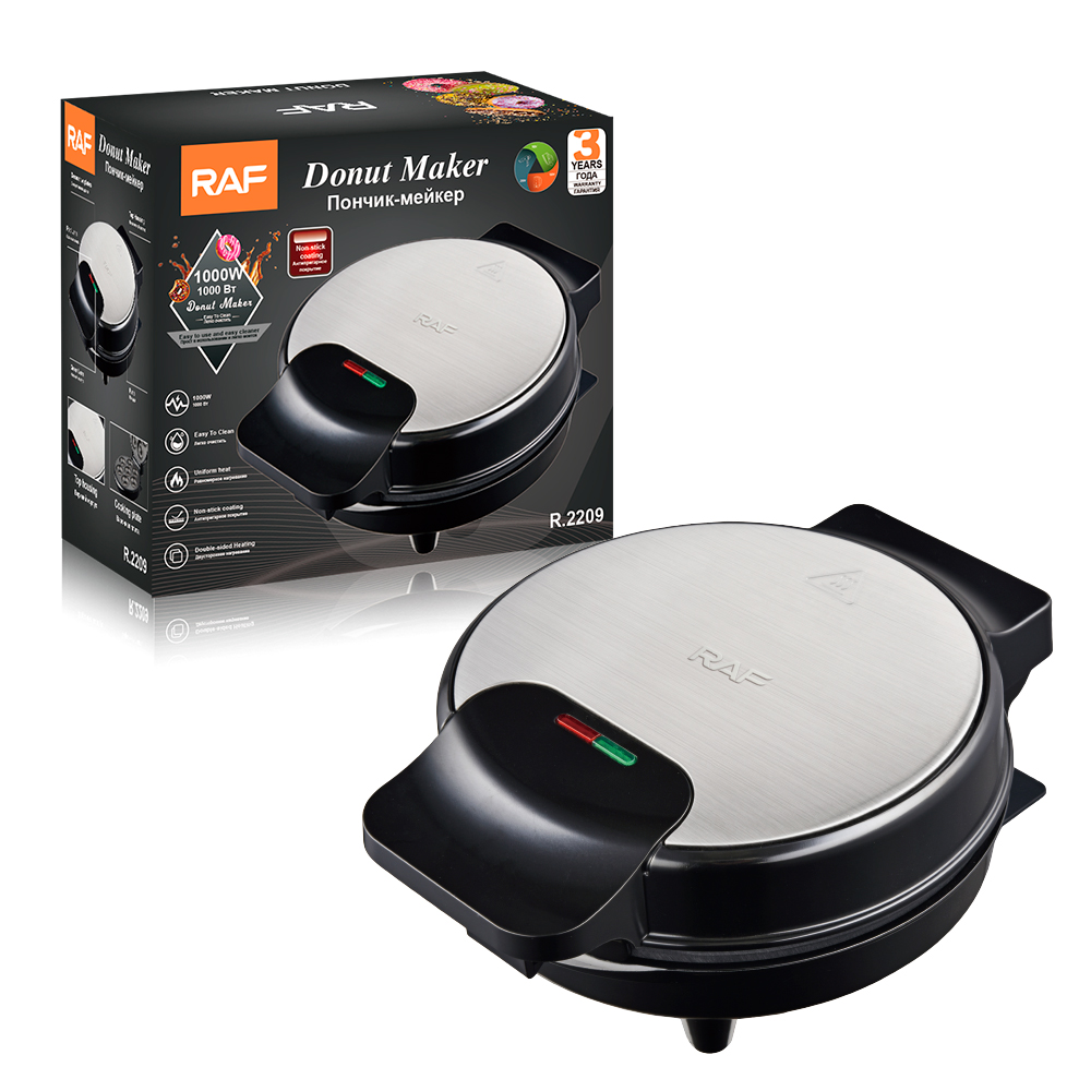 RAF Cross-border European and American standard home doughnut machine, breakfast machine, internet-famous mini cake and round cake machine, light food machine, baking R.2209 details Picture