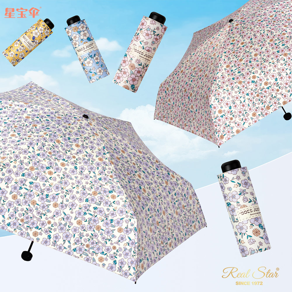 9530 Small floral umbrella, black vinyl UV Protection umbrella, Ladies' small pocket umbrella, 50% off small umbrella wholesale Application Scenario