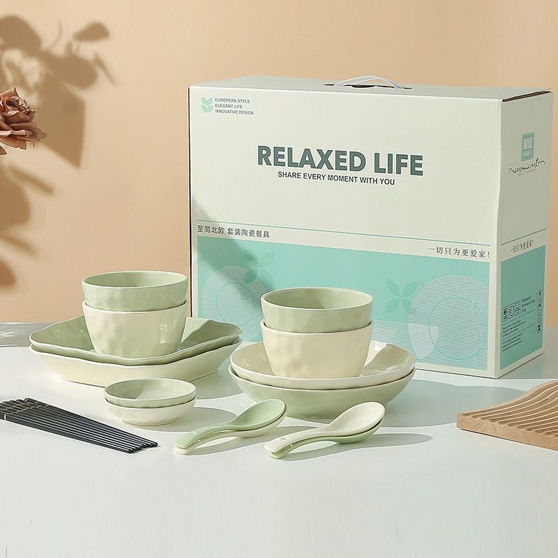 陶瓷碗欧式餐具日式陶瓷碗盘餐具日式餐具礼品陶瓷碗礼品碗餐具套装日式碗中式陶瓷餐具陶瓷盘创意礼品中式餐具商务礼品套装详情19