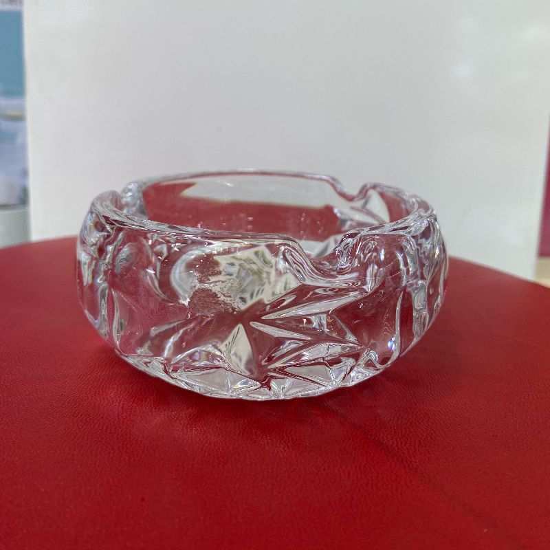 意水晶烟灰缸家用客厅玻璃烟缸个性潮流高档轻奢酒店会所烟灰盅