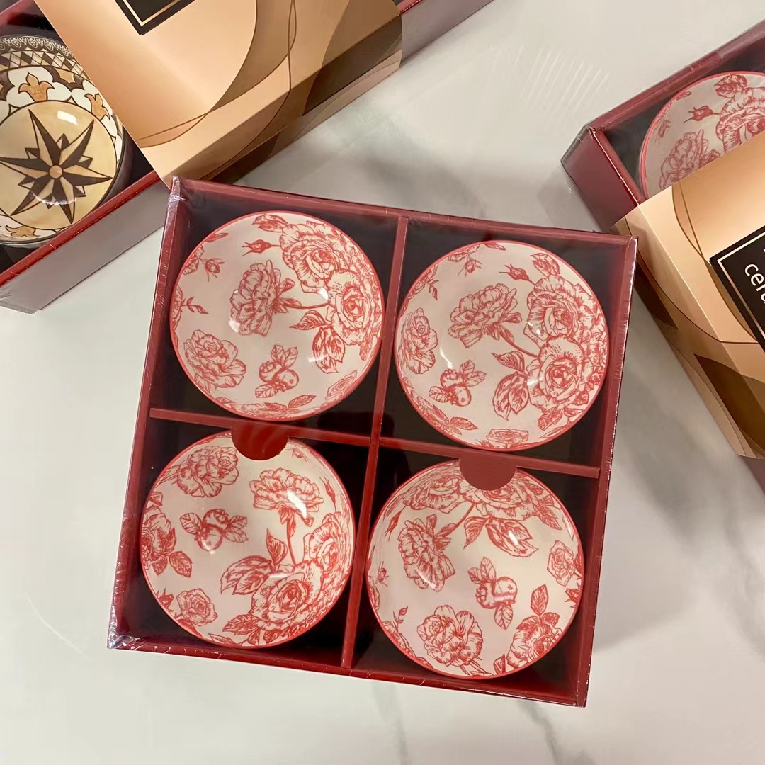 陶瓷碗欧式餐具日式陶瓷碗盘餐具日式餐具礼品陶瓷碗礼品碗餐具套装日式碗中式陶瓷餐具陶瓷盘创意礼品中式餐具商务礼品套装详情24