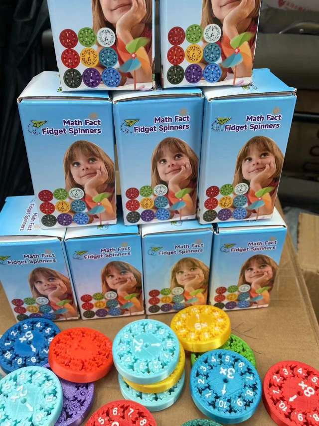 益智玩具益智游戏数字陀螺游戏加减乘除法玩具小孩大人玩具详情图8