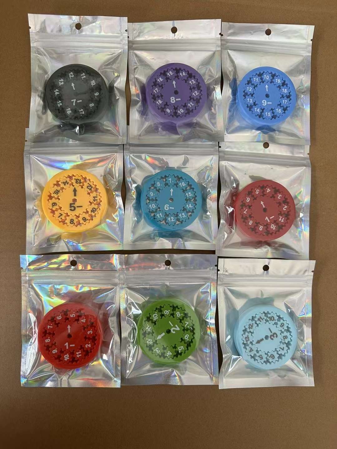 益智玩具益智游戏数字陀螺游戏加减乘除法玩具小孩大人玩具详情图2