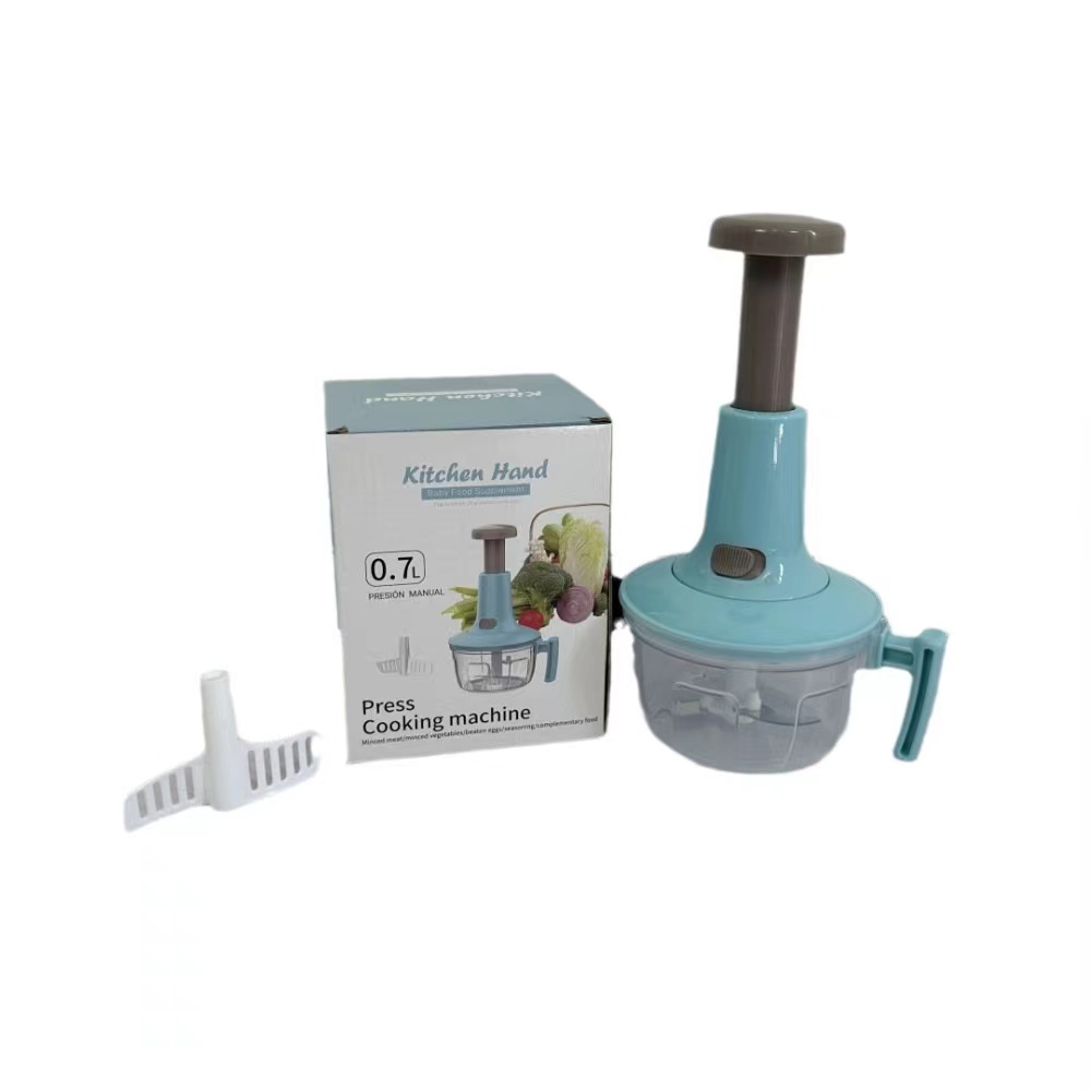 Pat the Le Garlic pounding machine