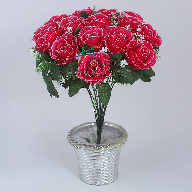 MS-068 Maisha Flower Pieces for Home Bedroom Flower Arrangement, artificial Flower, 60g Fortune Bud
