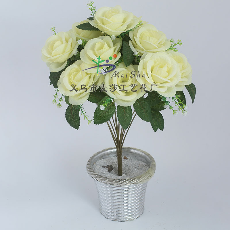 MS-067 Miza، أزهار أزهار النرجس، أزهار النرجس، أزهار المقبرة الشعائرية، والزهور المزيفة، 60 غراماً من الشاي ماي Application Scenario