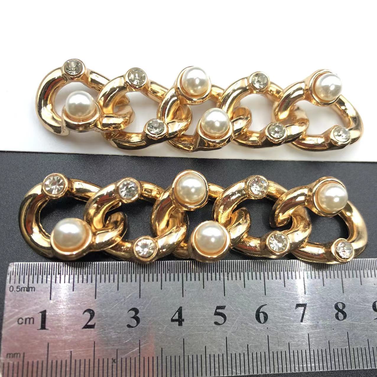  装饰扣 鞋扣 对扣  链条 鞋子配件 服装辅料 箱包配件 鞋花 鞋链 丝巾扣 详情14