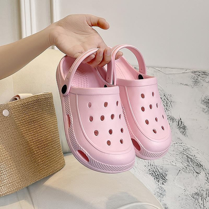 New foreign trade slip-on clogs for men, soft soles for the beach and beach, light and simple flip-flops for women Specification image