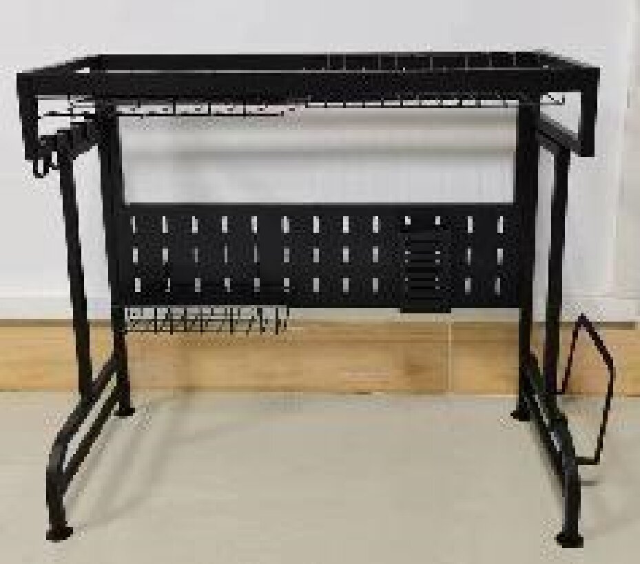 Black folding sink rack