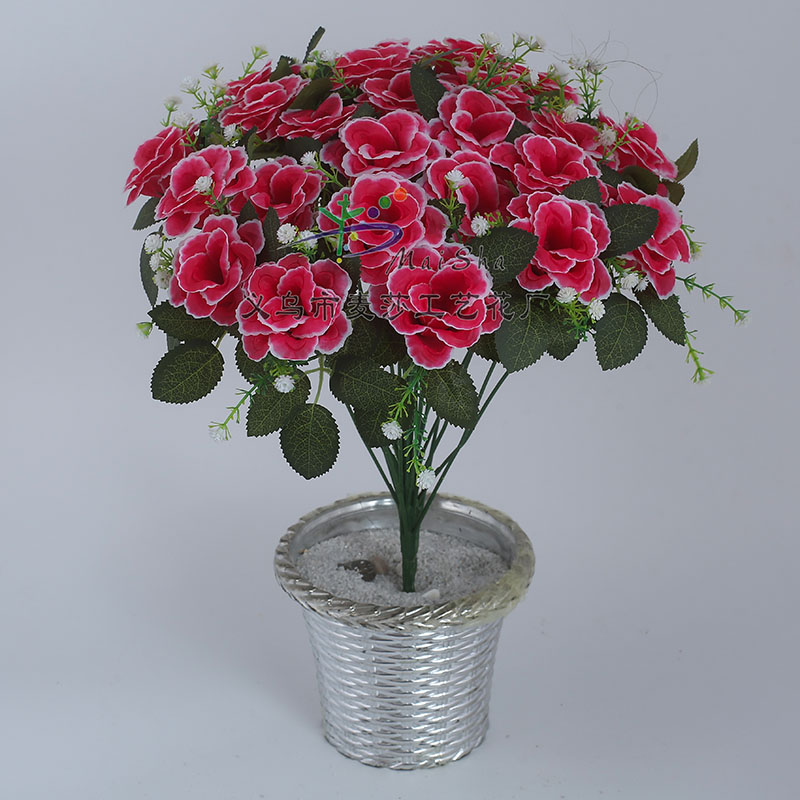 MS-066 Maisha Flower Sheets, Qingming Festival Flowers, tomb-sweeping flowers, Sacrificial flowers, Cemetery Flower arrangements, Artificial flowers, 60g, No. 3 pattern buds Item Picture