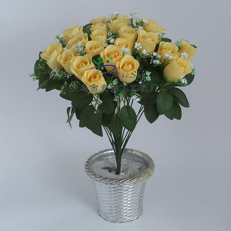 رقائق من MS-064 ميشا أزهار النرجس والزهور المزيفة في المقبرة الشعائرية Item Picture