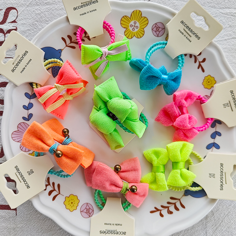 皮筋/发圈/大肠发圈/头绳/发圈100白底实物图