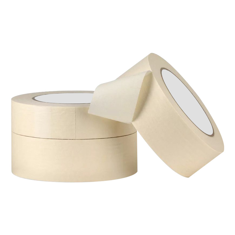 White Paper Tape Auto High Temperature Paint Cover Decoration Non-Trace Easy Tear Writing Adhesive Paper Item Picture