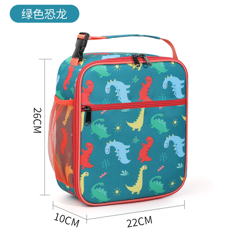 This is a best-selling product in foreign trade, a children's cartoon lunch bag that can be crossed diagonally. It has a large capacity and is a hand-held insulated bag for students to carry food when going out detail image 18