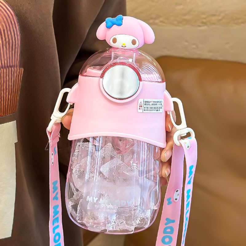 The new J63-125 high-appearanceess-level violent bear cup is a cute plastic straw water cup for summer that is popular among Japanese students Specification image