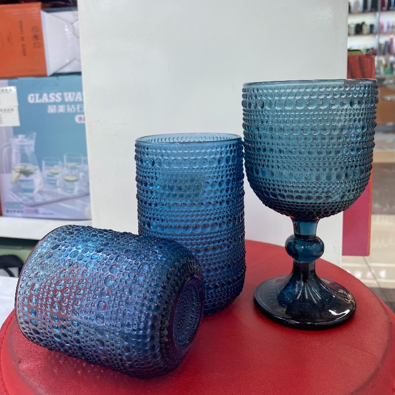 玻璃杯/水杯/玻璃杯红酒/竹节水杯/玻璃杯水杯细节图