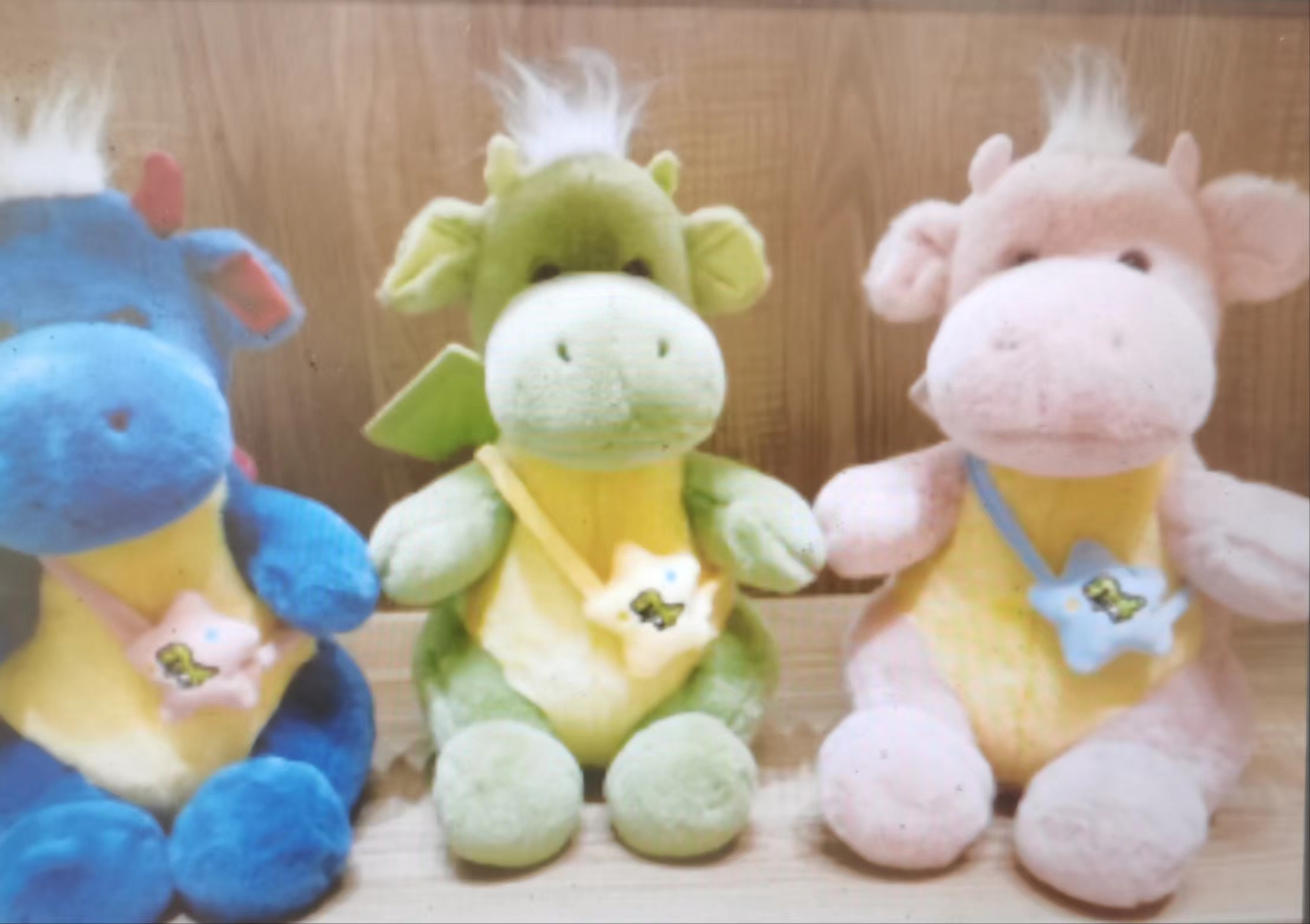 The mascot of the doll enterprise can be made into a doll, a dream dragon, a pillow, a gift, a plush toy