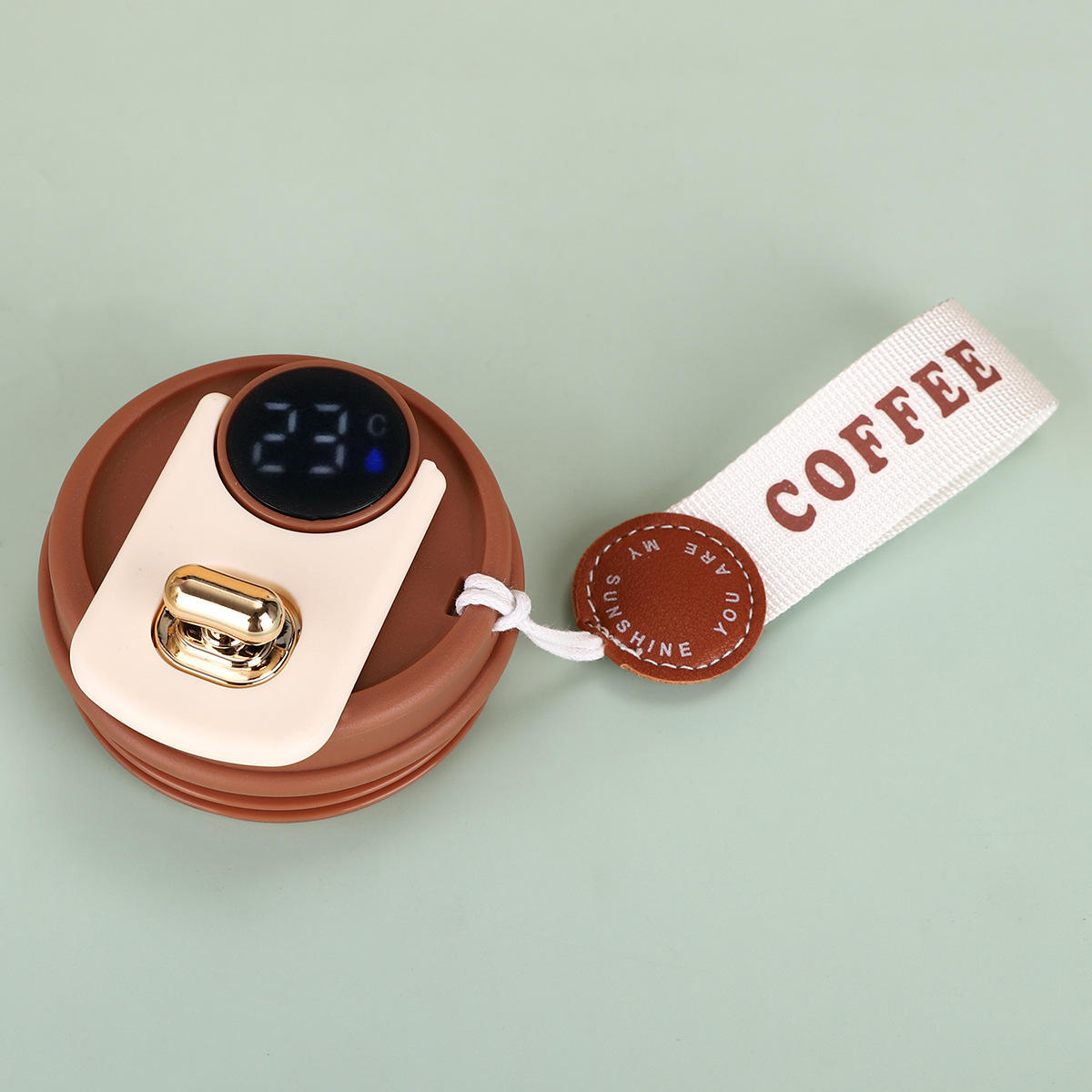 New smart temperature-measuring coffee cup, 304 stainless steel insulated cup, portable car travel gift cup, water cup pic 6