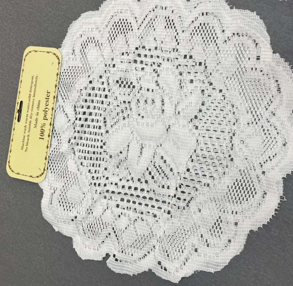 编织餐垫蕾丝餐垫镂空餐垫荷花餐垫多用途餐桌垫详情图3