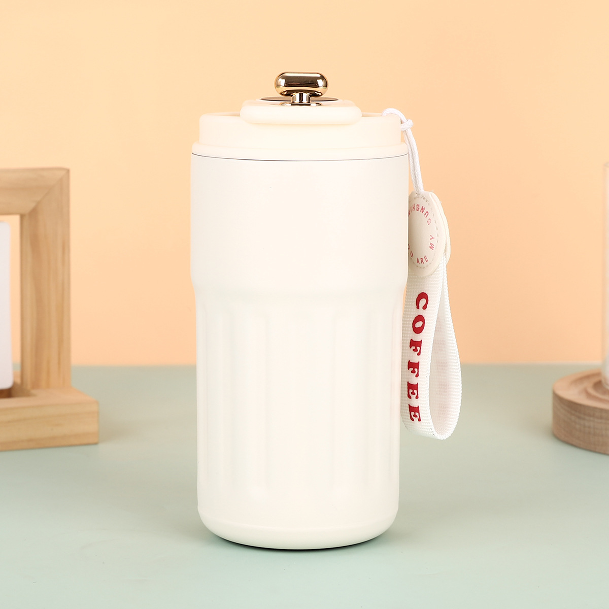 New smart temperature-measuring coffee cup, 304 stainless steel insulated cup, portable car travel gift cup, water cup pic 12