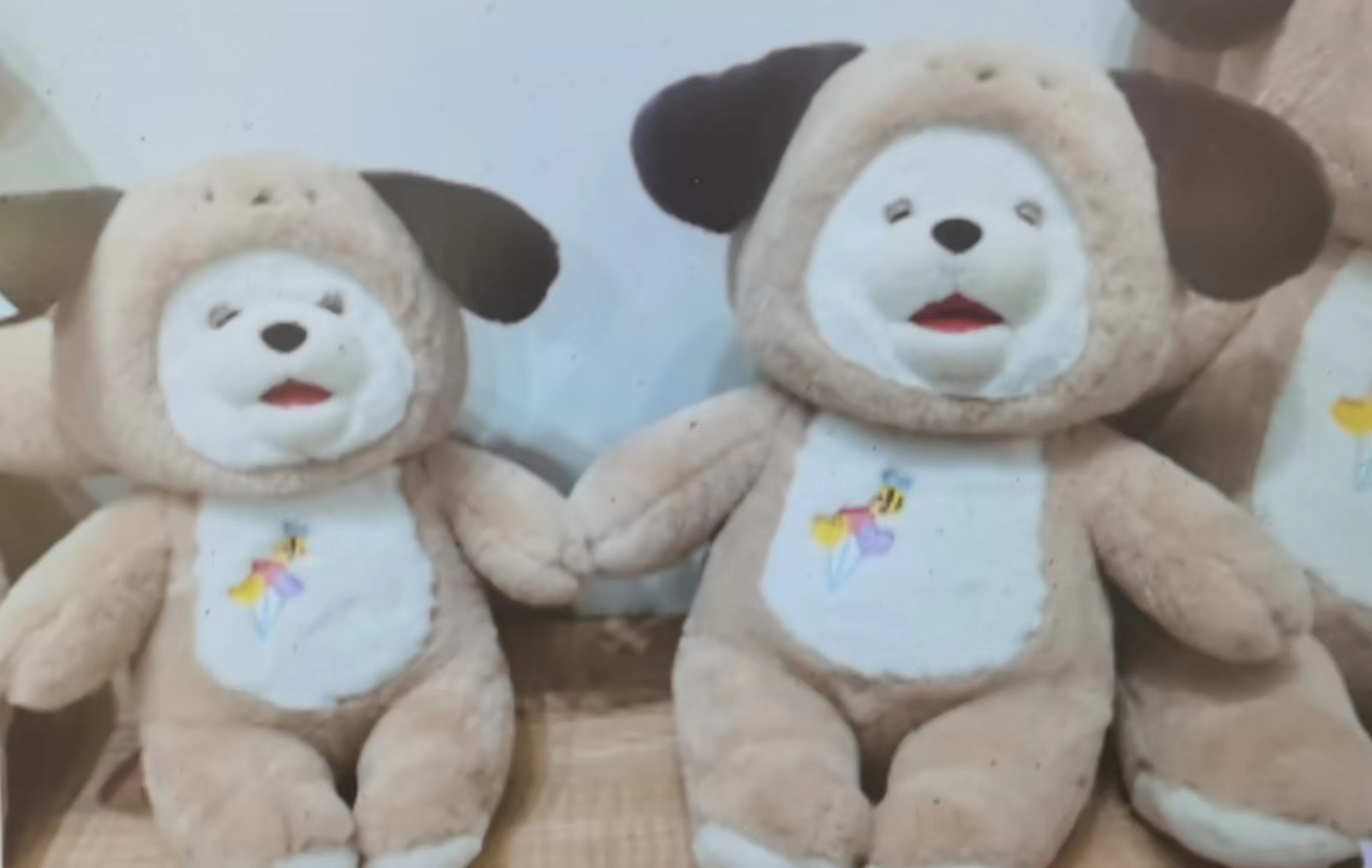 The mascot of the doll enterprise can be made into a cloth doll, a stupid bear, a pillow, a gift, a plush toy Specification image