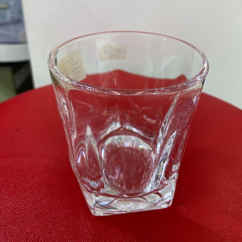 利比厚重玻璃杯五角洋酒杯创意家用威士忌杯餐厅酒吧KTV杯子水杯细节图