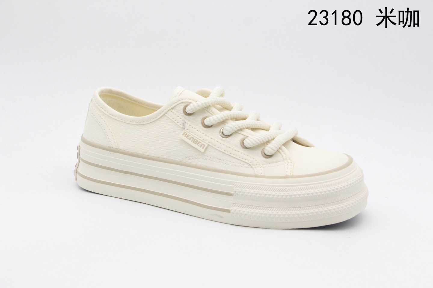 Women's Canvas Shoes 23180 Specification drawing