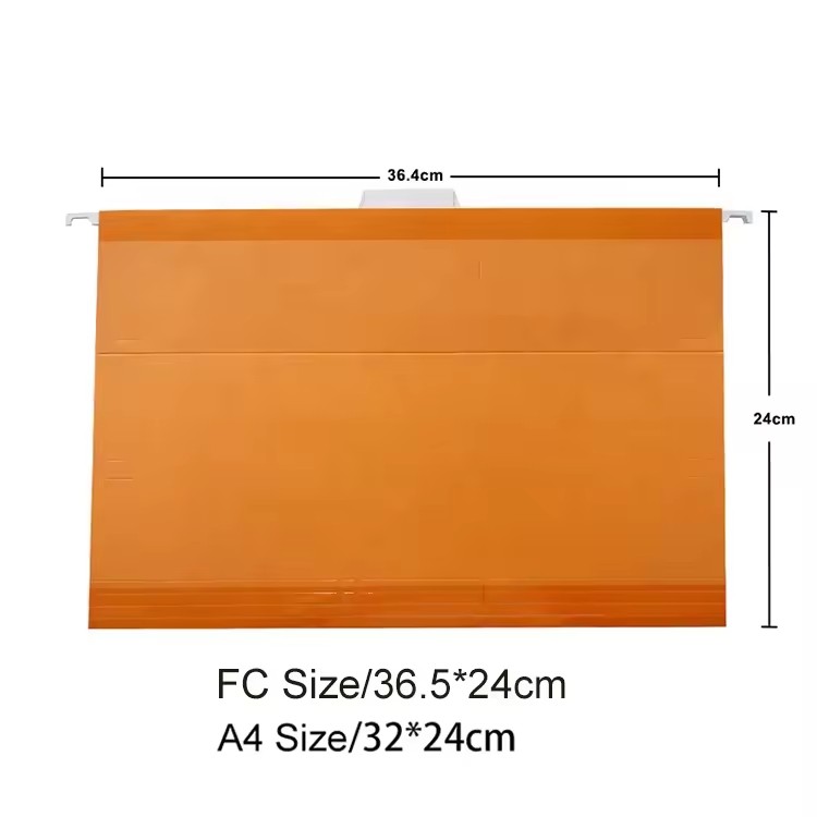 50 Pieces Of Paper Color A4 Folder Fc File Folder Hanging File Folder Per Box Specification drawing