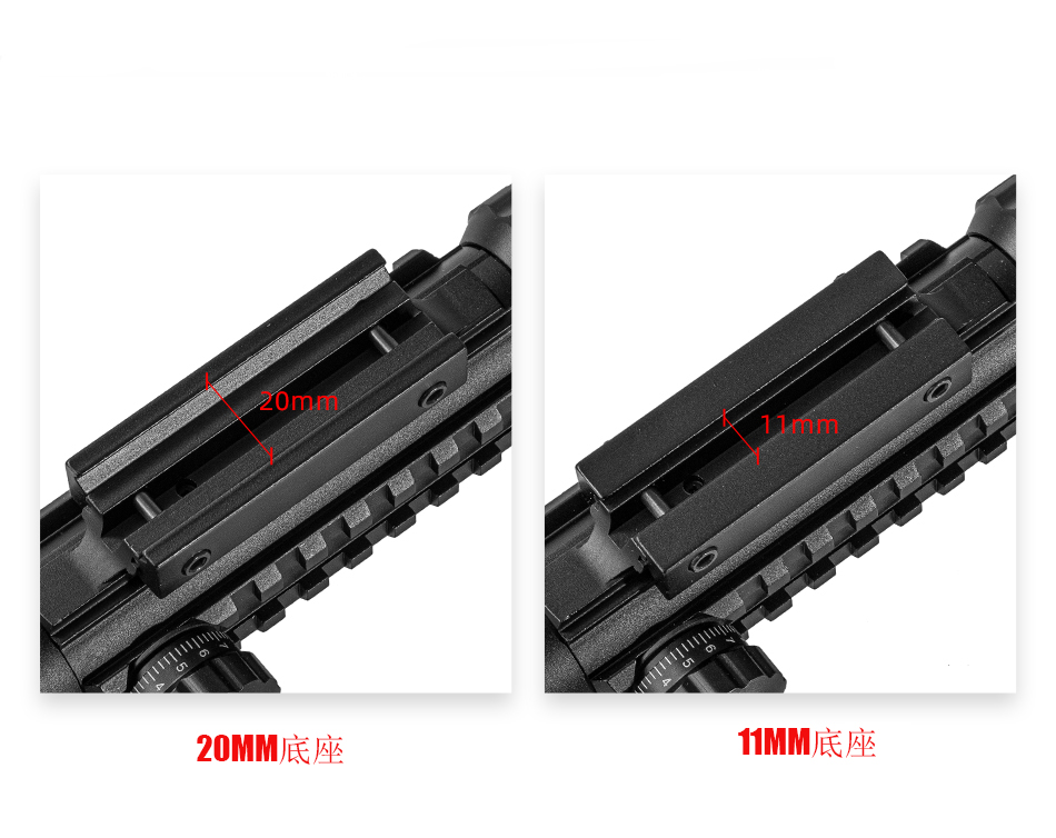 3109 火狼 VOMZ 3-9X40鱼骨瞄五线船型分化变倍高清瞄准器瞄准镜十字镜详情7