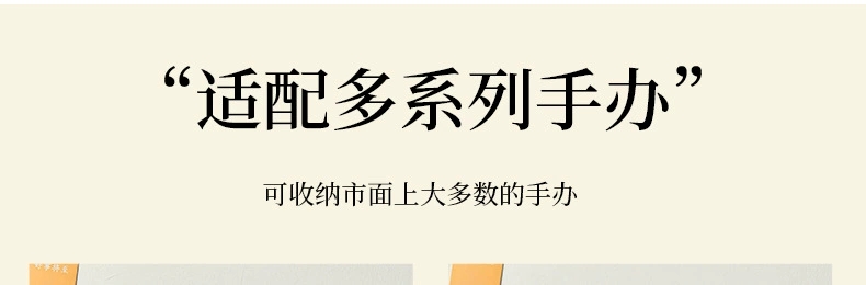 Y125-80盲盒收纳展示架泡泡玛特展示盒公仔玩偶亚克力透明防尘柜泡泡玛特盲盒详情图8