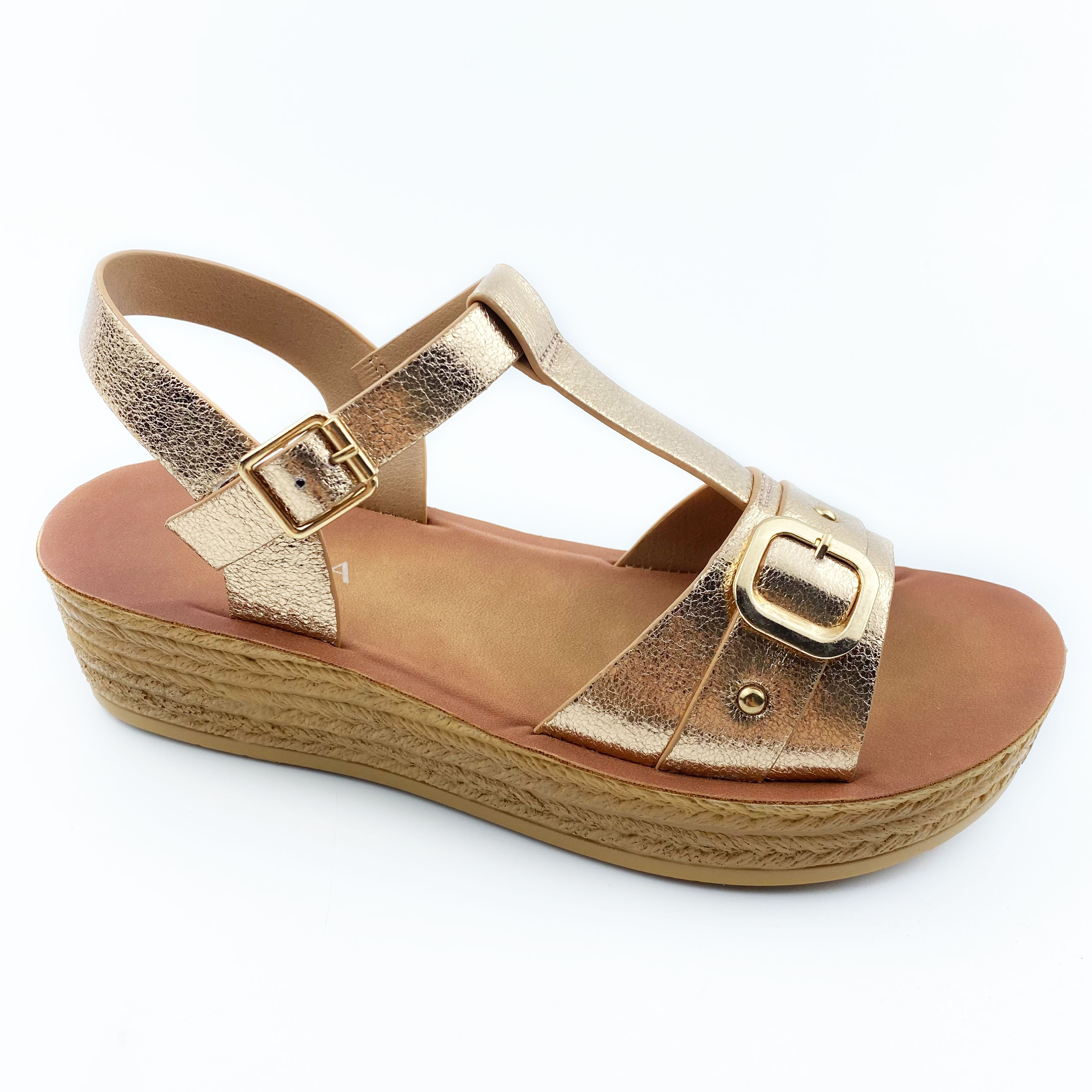 Foreign Trade Custom Fashion Casual Women's Sandals Intimate Comfortable Women's Sandals Classic Buckle New Sandals New Trend Casual Sandals Women Design