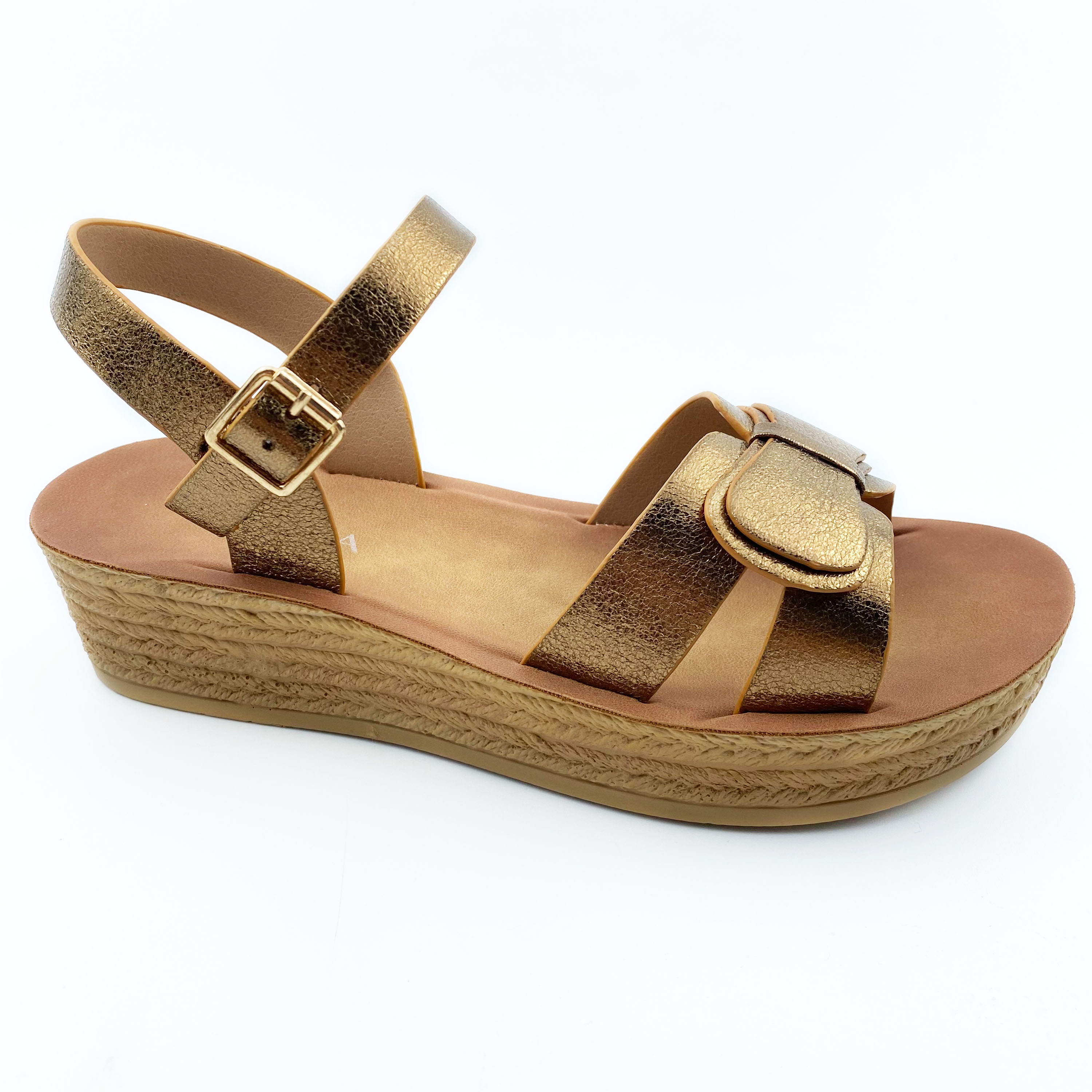 Foreign Trade Custom Fashion Casual Women's Sandals Casual Comfortable Women's Sandals Shining Bow With New Sandals New Trend Casual Sandals Women Design