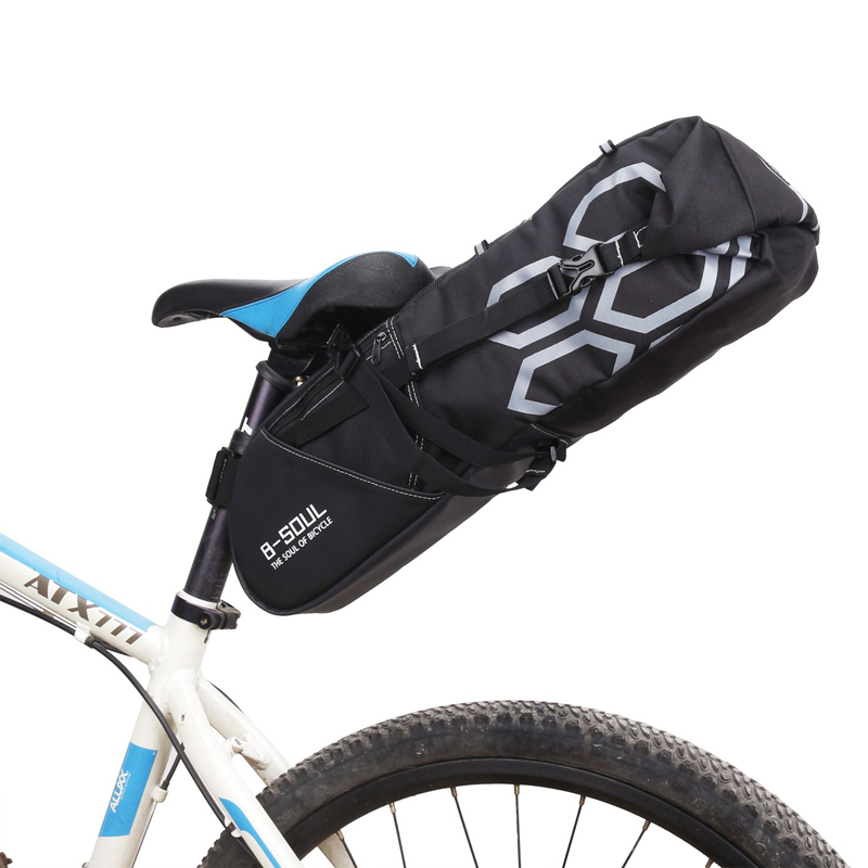 YA238自行车尾包单车鞍座包座管包坐垫包大容量后座包骑行装备详情14