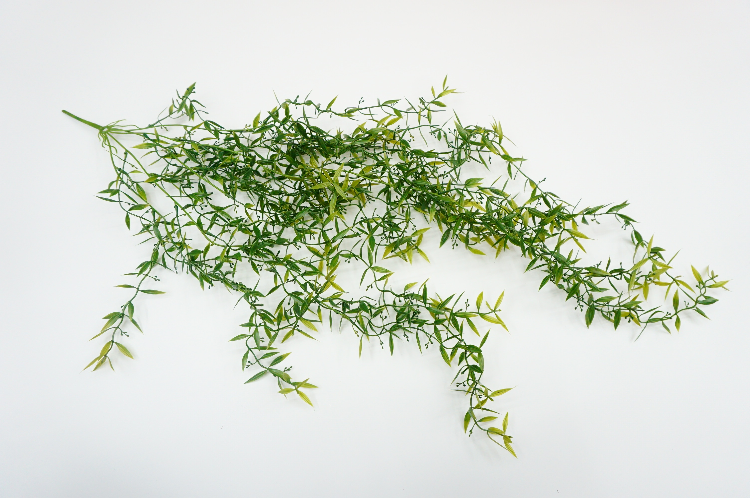 Simulated wall hanging, simulated green plants and grass, simulated rattan wall decoration 009