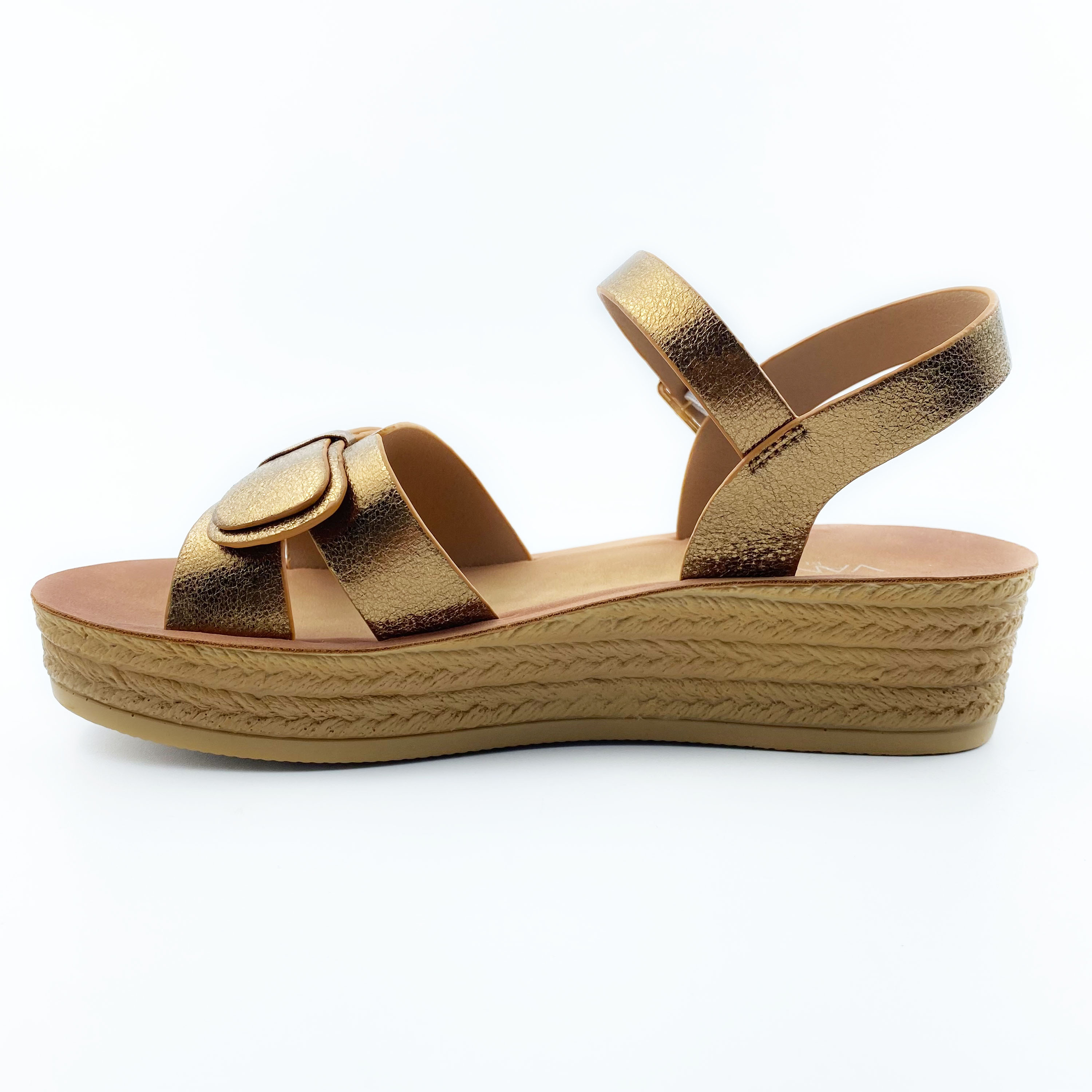 Foreign Trade Custom Fashion Casual Women's Sandals Casual Comfortable Women's Sandals Shining Bow With New Sandals New Trend Casual Sandals Women Design Specification drawing