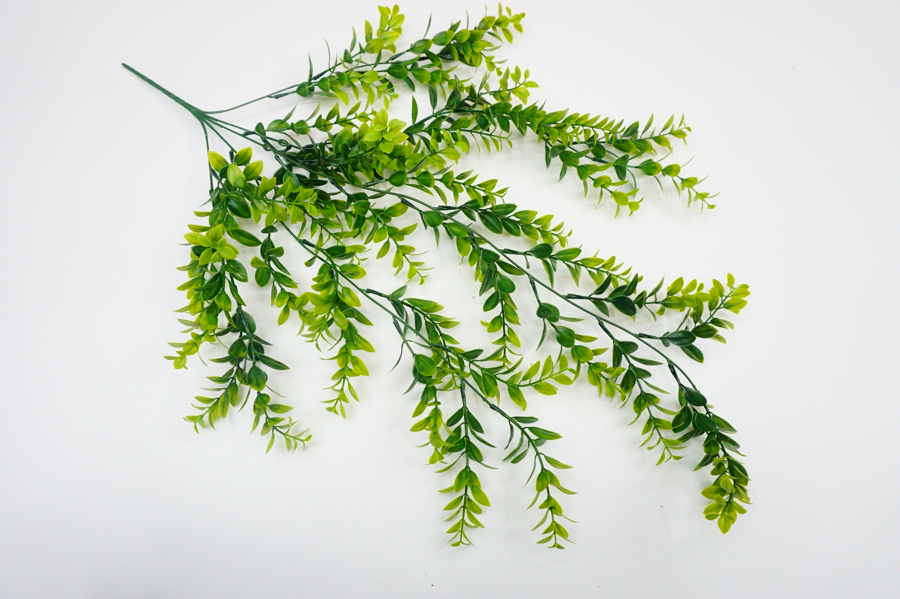 Simulated wall hanging, simulated green plants and grass, simulated rattan wall decoration 012