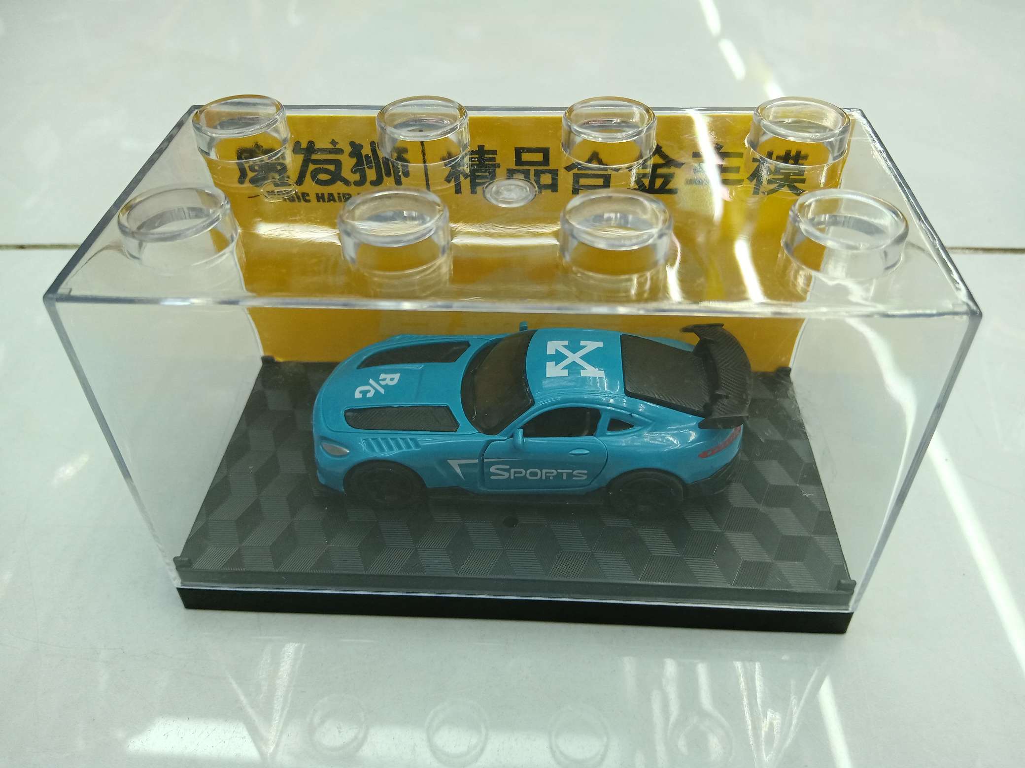 儿童玩具车模型集合 汽车模型摩托车模型警车模型 玩具车套装 儿童模型玩具车礼盒装