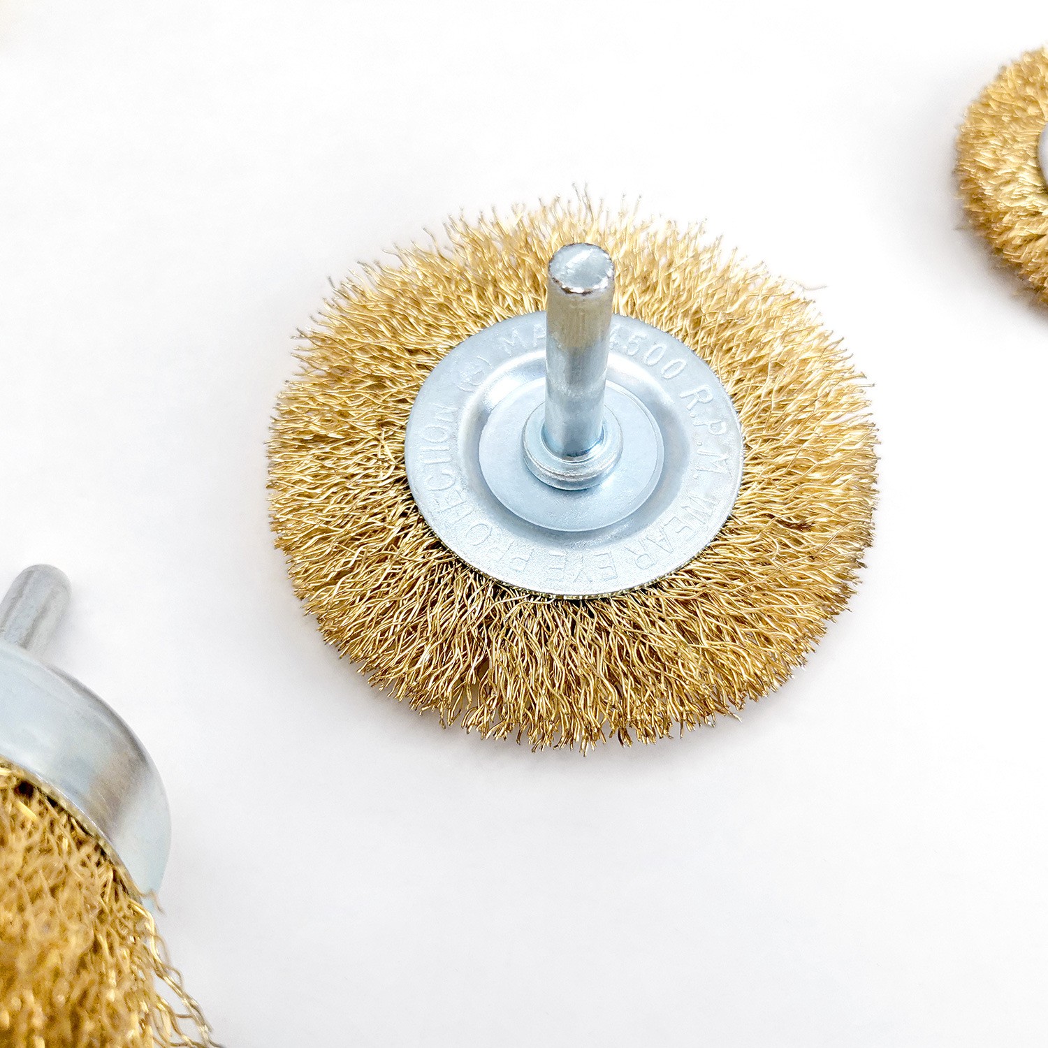 Grinding rust removal with handle wire brush, T-shaped/bowl-shaped/pen-shaped brush grinding head, grinding machine accessories, copper wire brush Specification image