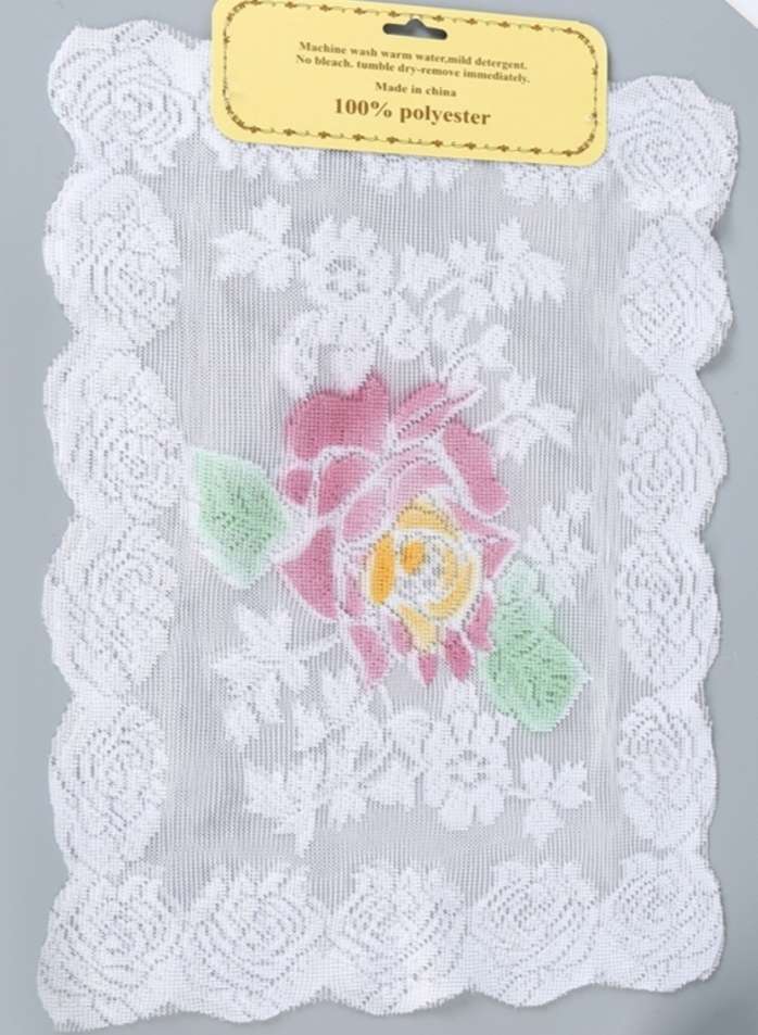 编织餐桌垫、蕾丝餐桌垫、镂空餐桌垫、彩色餐桌垫、印花餐桌垫、多用途餐桌垫产品图
